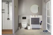 Sorrento 30" Pepper Bathroom Cabinet
