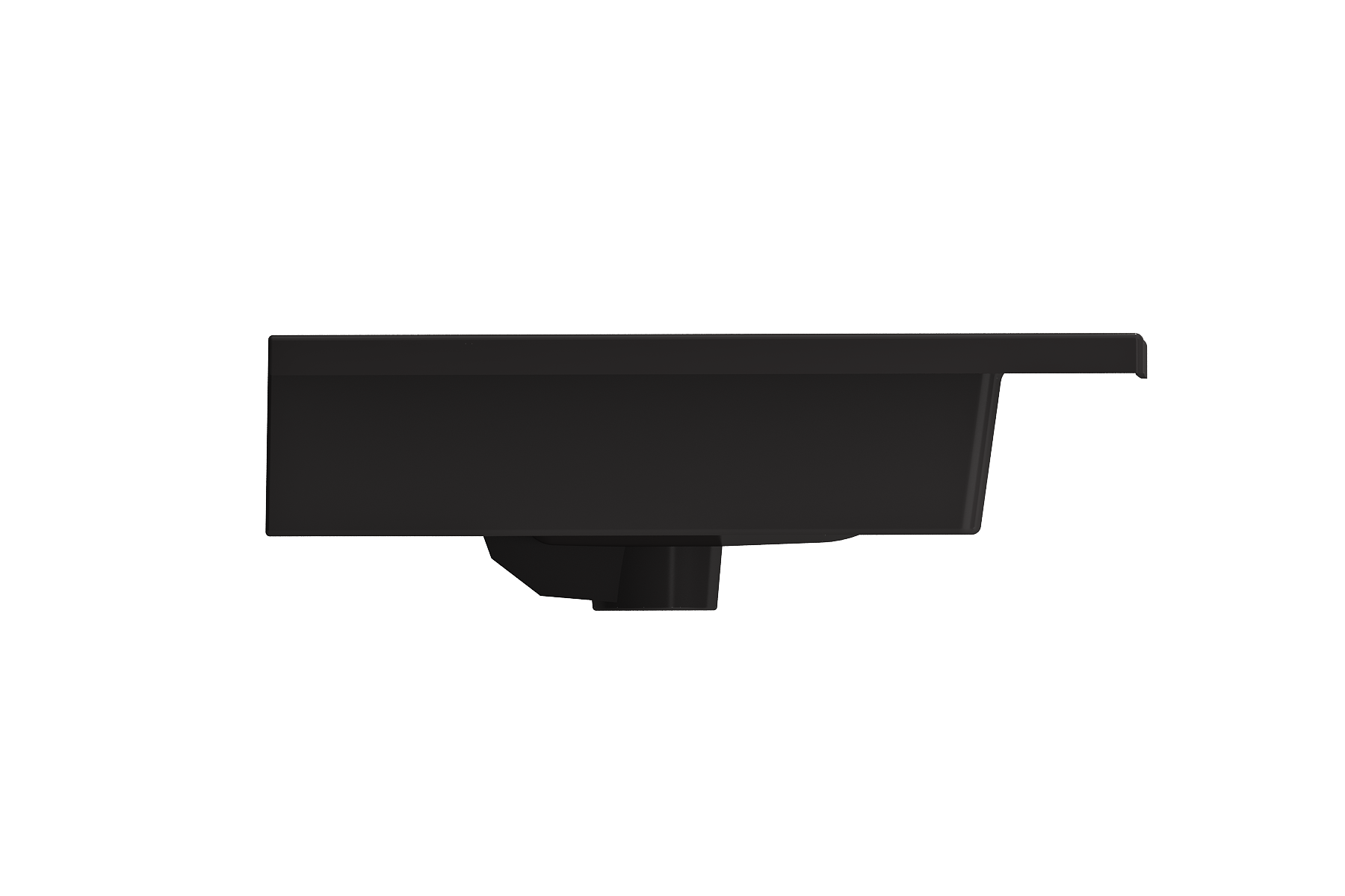 Ravenna Wall-Mounted Sink Fireclay 32.25 in. 3-Hole with Overflow 1113