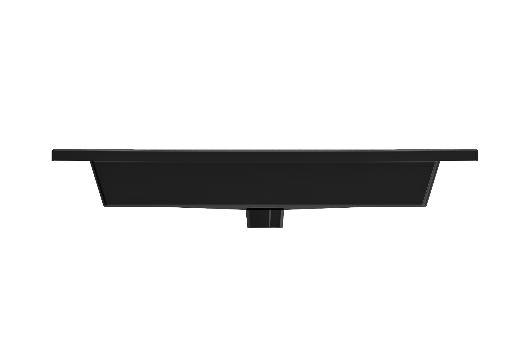 Ravenna Wall-Mounted Sink Fireclay 32.25 in. 3-Hole with Overflow 1113