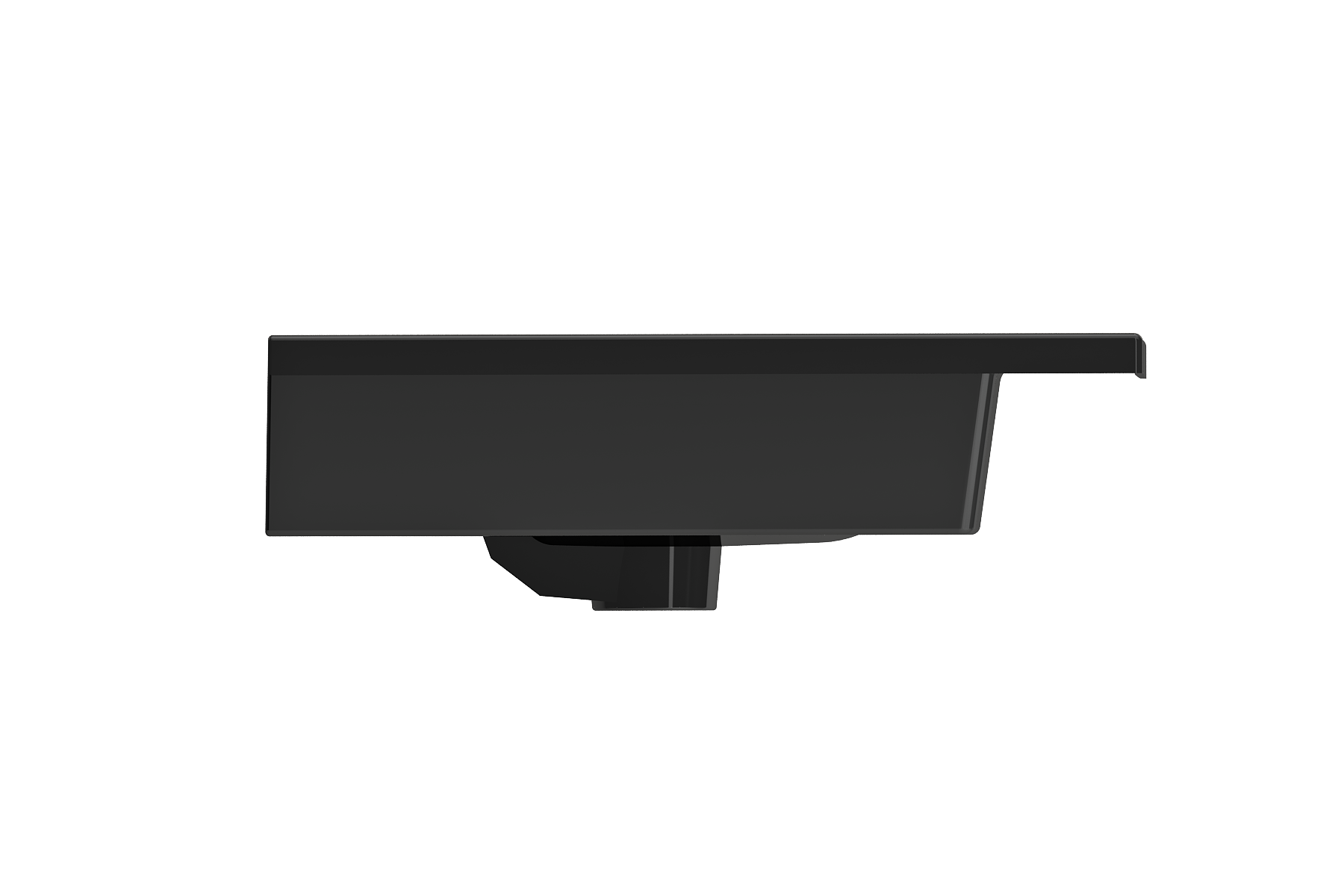 Ravenna Wall-Mounted Sink Fireclay 32.25 in. 3-Hole with Overflow 1113