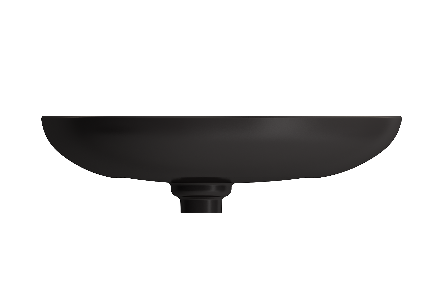 Etna Vessel Fireclay 23.25 in. with Matching Drain Cover 1114