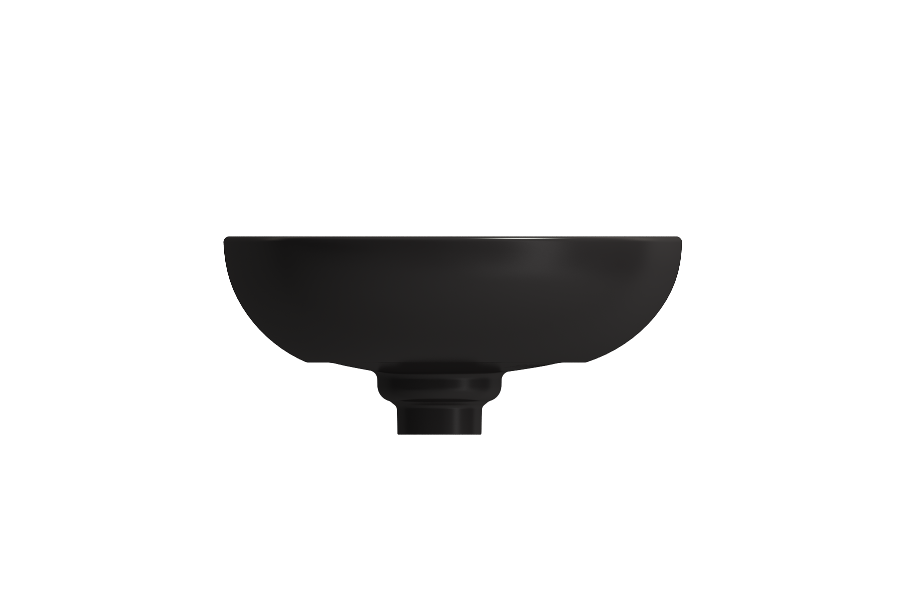 Etna Vessel Fireclay 23.25 in. with Matching Drain Cover 1114