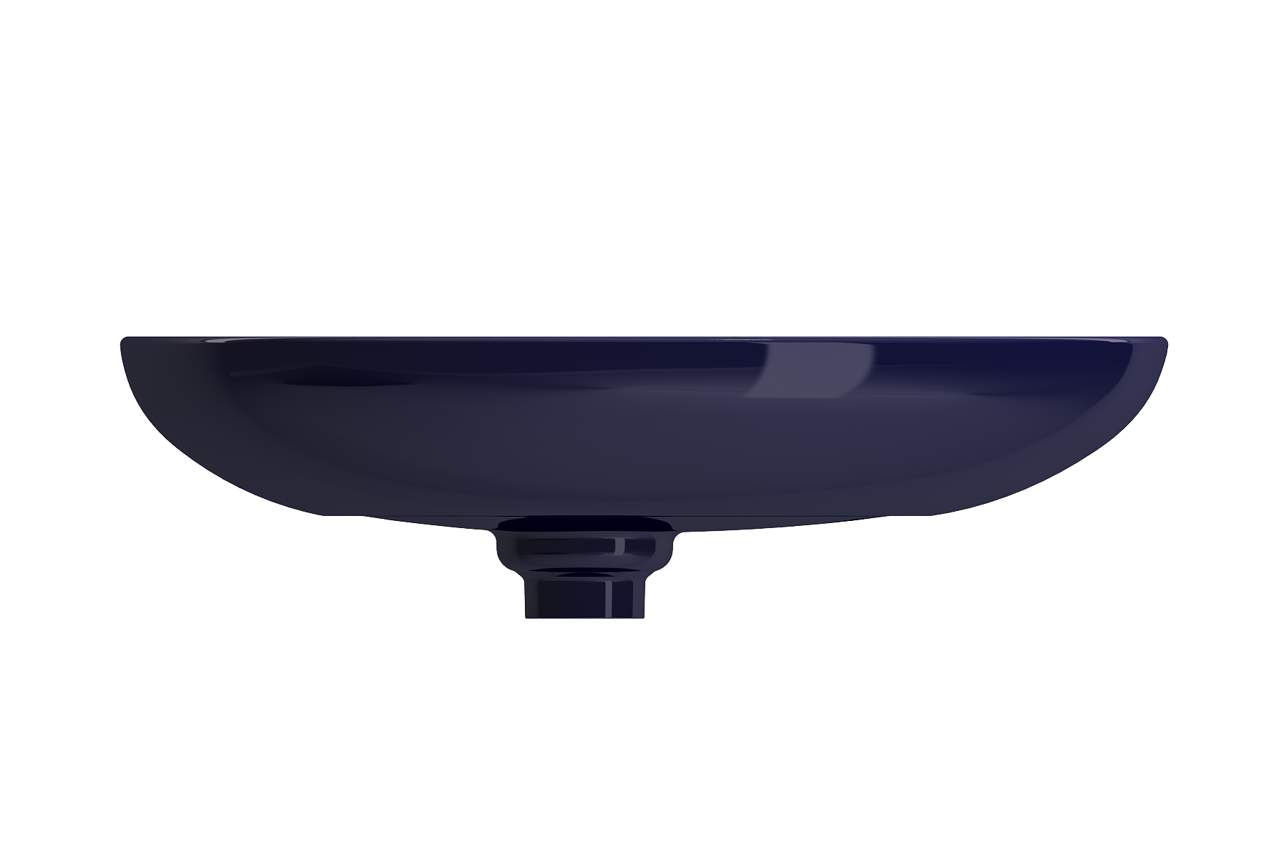 Etna Vessel Fireclay 23.25 in. with Matching Drain Cover 1114