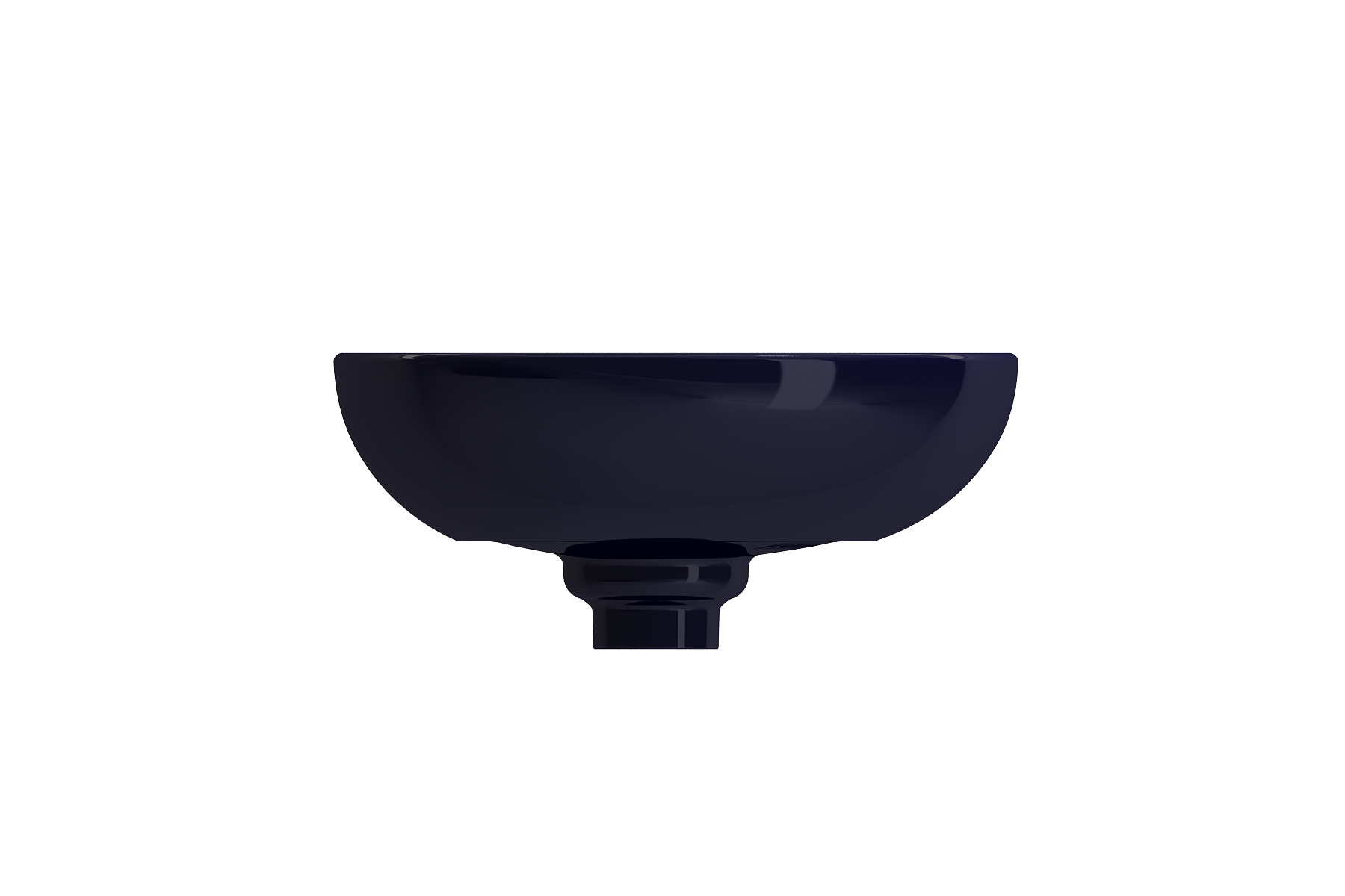 Etna Vessel Fireclay 23.25 in. with Matching Drain Cover 1114