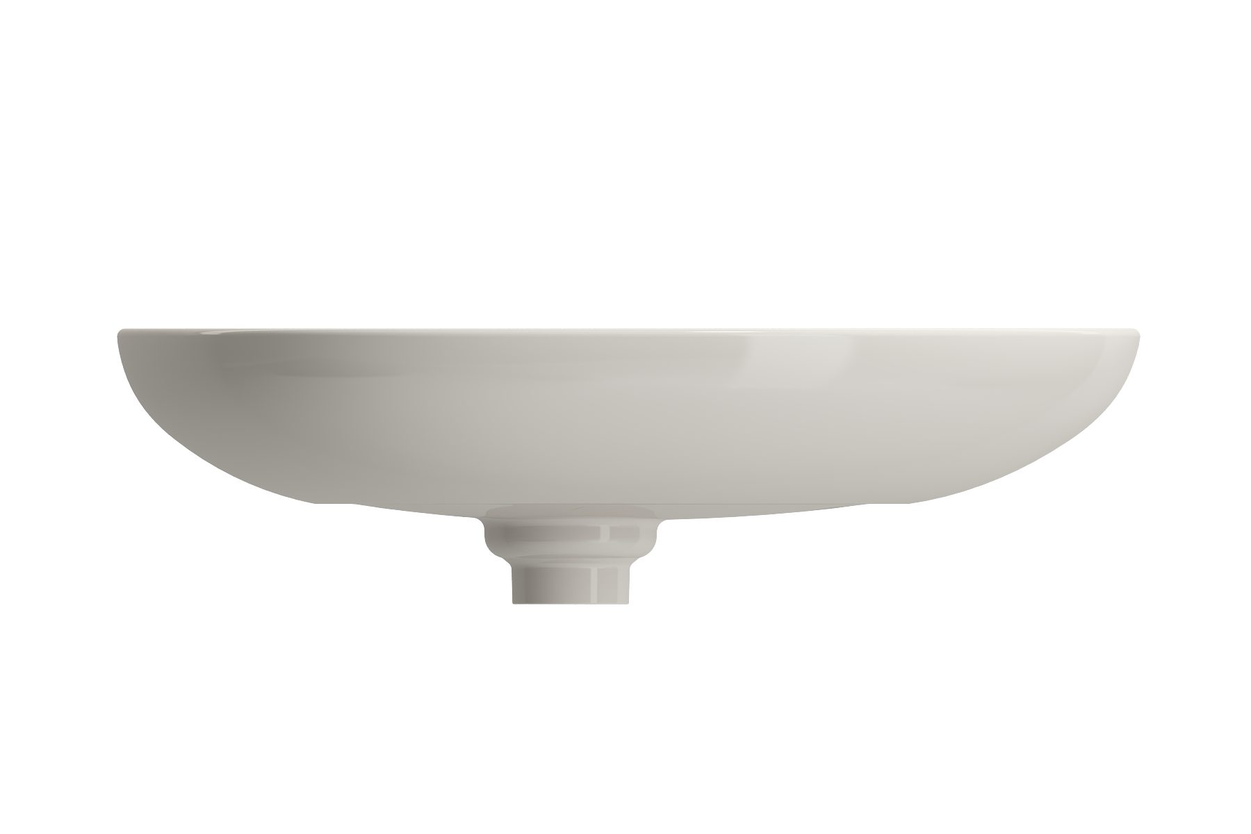 Etna Vessel Fireclay 23.25 in. with Matching Drain Cover 1114