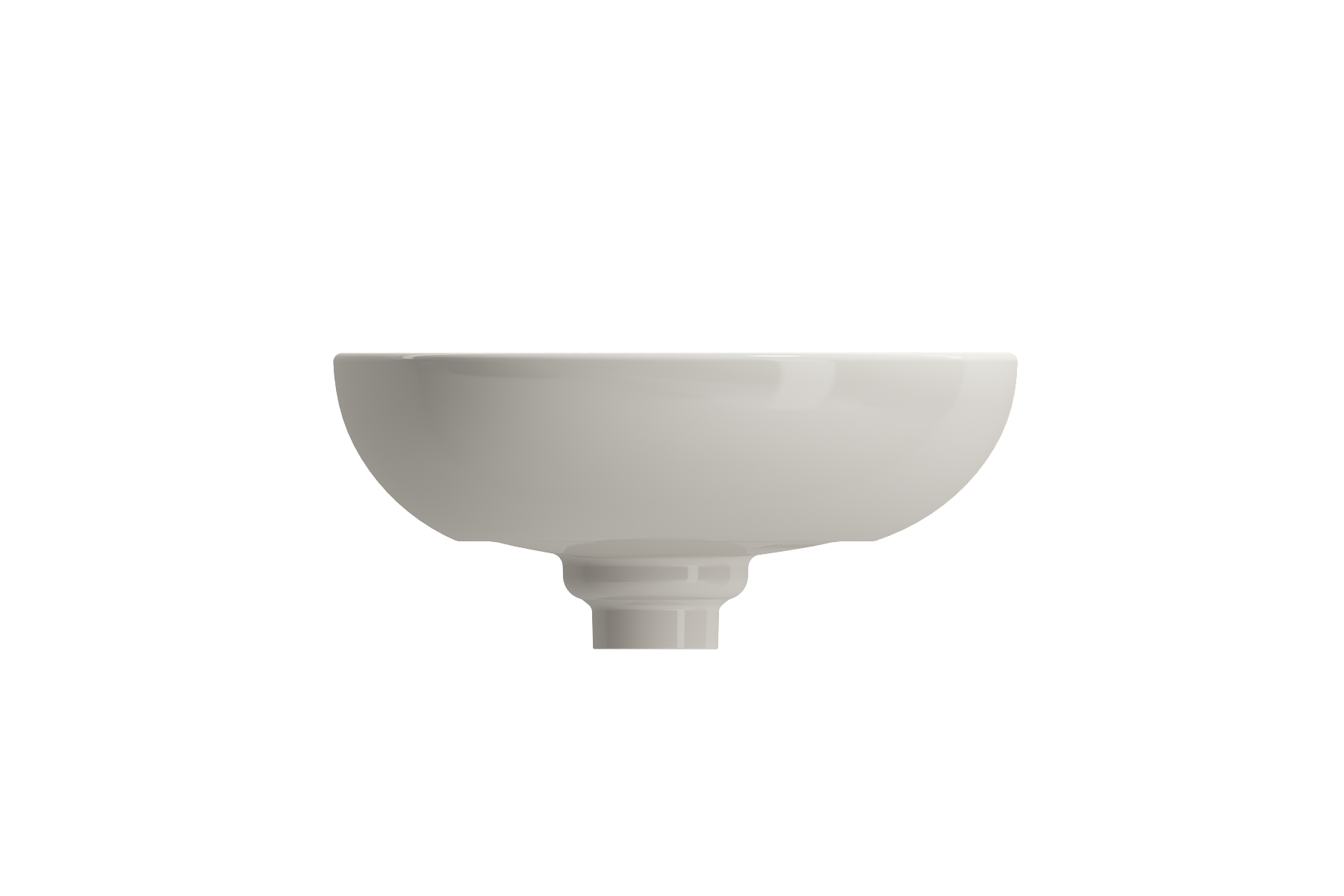 Etna Vessel Fireclay 23.25 in. with Matching Drain Cover 1114