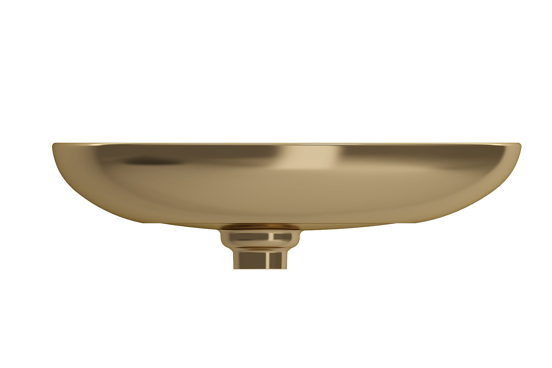 Etna Vessel Fireclay 23.25 in. with Matching Drain Cover 1114