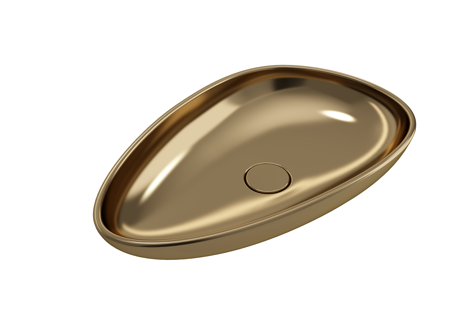 Etna Vessel Fireclay 23.25 in. with Matching Drain Cover 1114