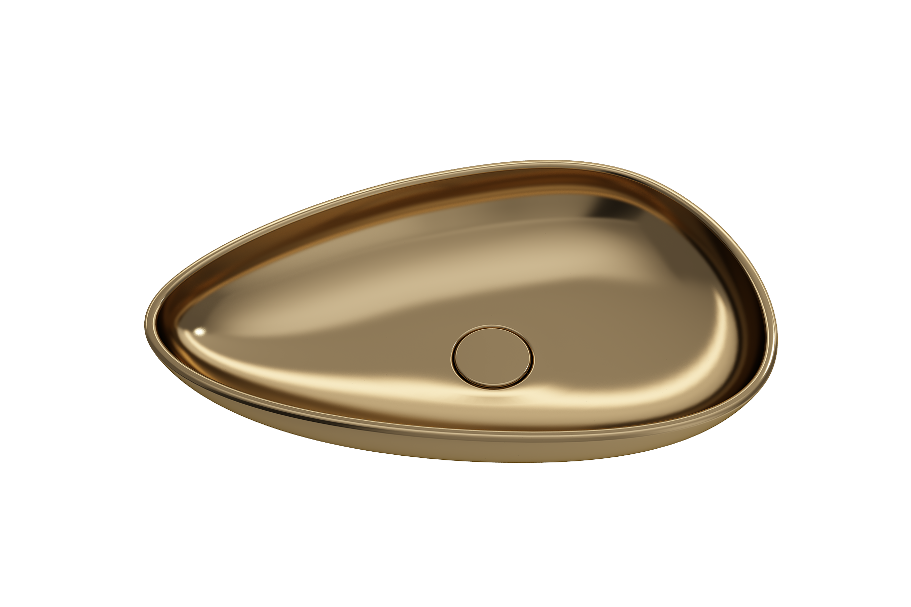 Etna Vessel Fireclay 23.25 in. with Matching Drain Cover 1114
