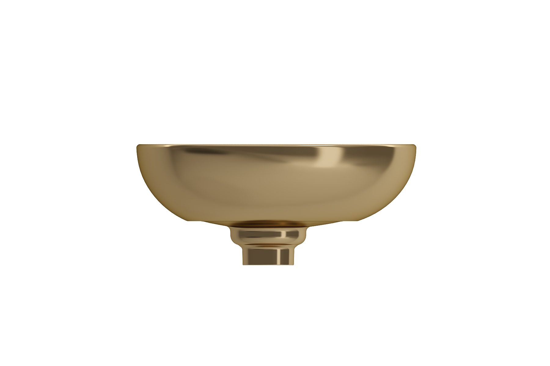 Etna Vessel Fireclay 23.25 in. with Matching Drain Cover 1114