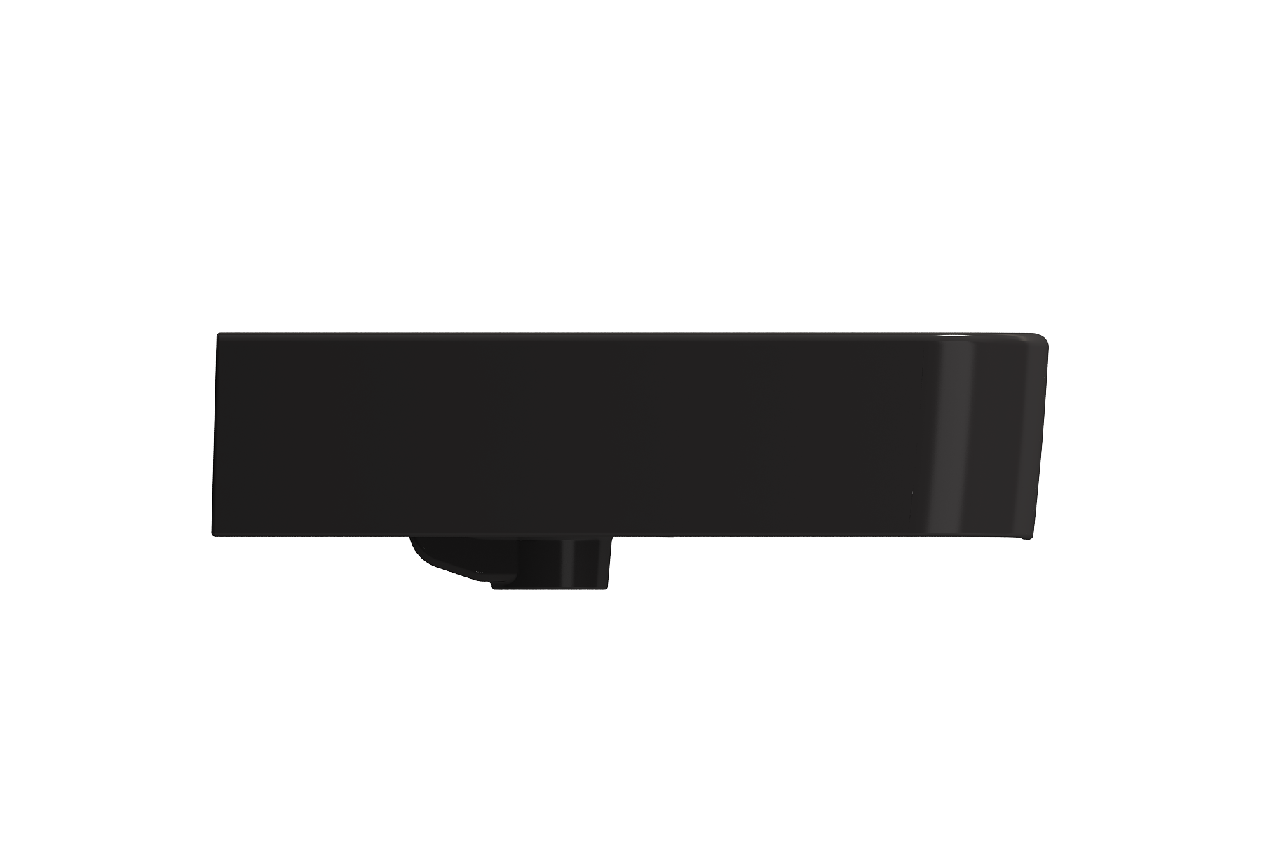 Parma Wall-Mounted Sink Fireclay 25.5 in. 3-Hole with Overflow 1123
