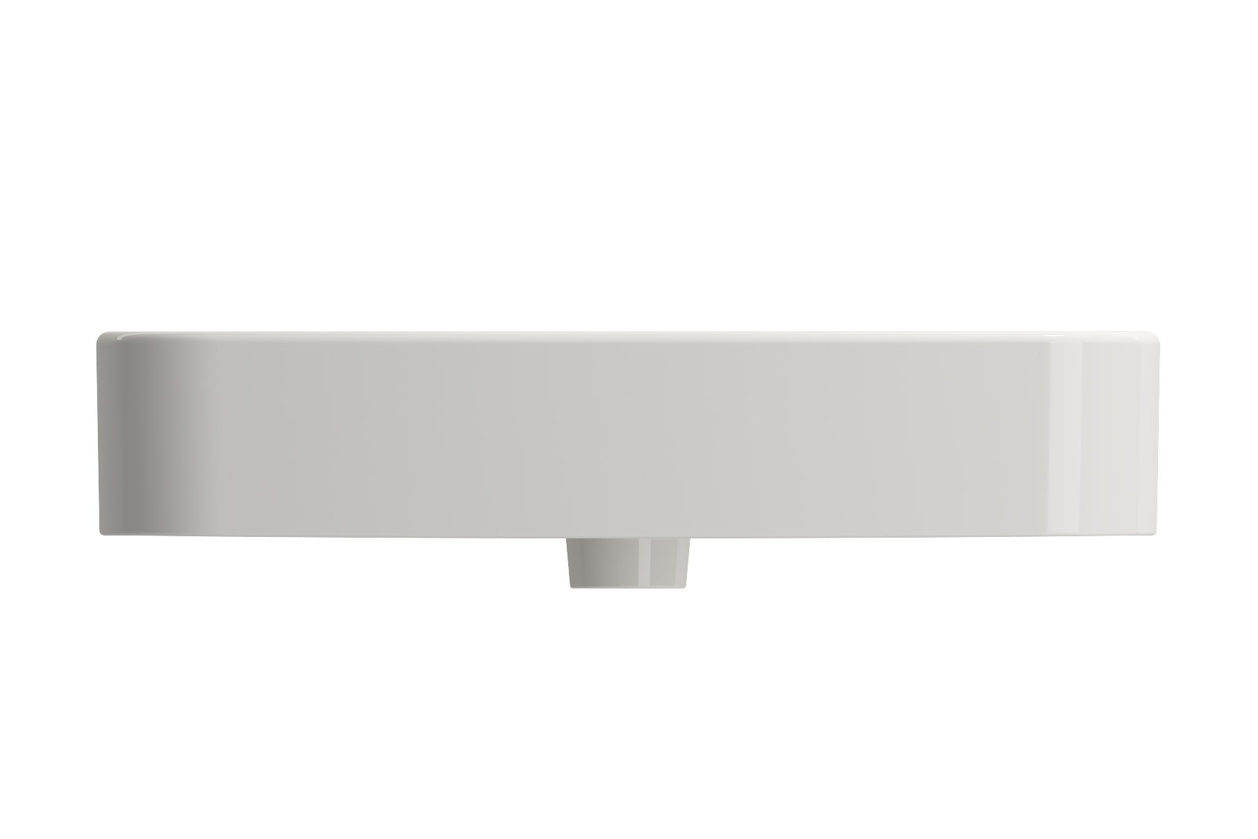 Parma Wall-Mounted Sink Fireclay 25.5 in. 3-Hole with Overflow 1123