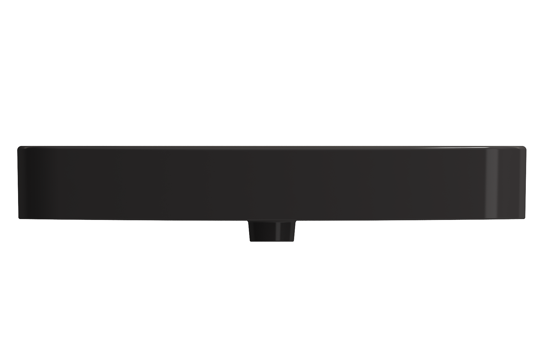 Parma Wall-Mounted Sink Fireclay 33.5 in. 3-Hole with Overflow 1124