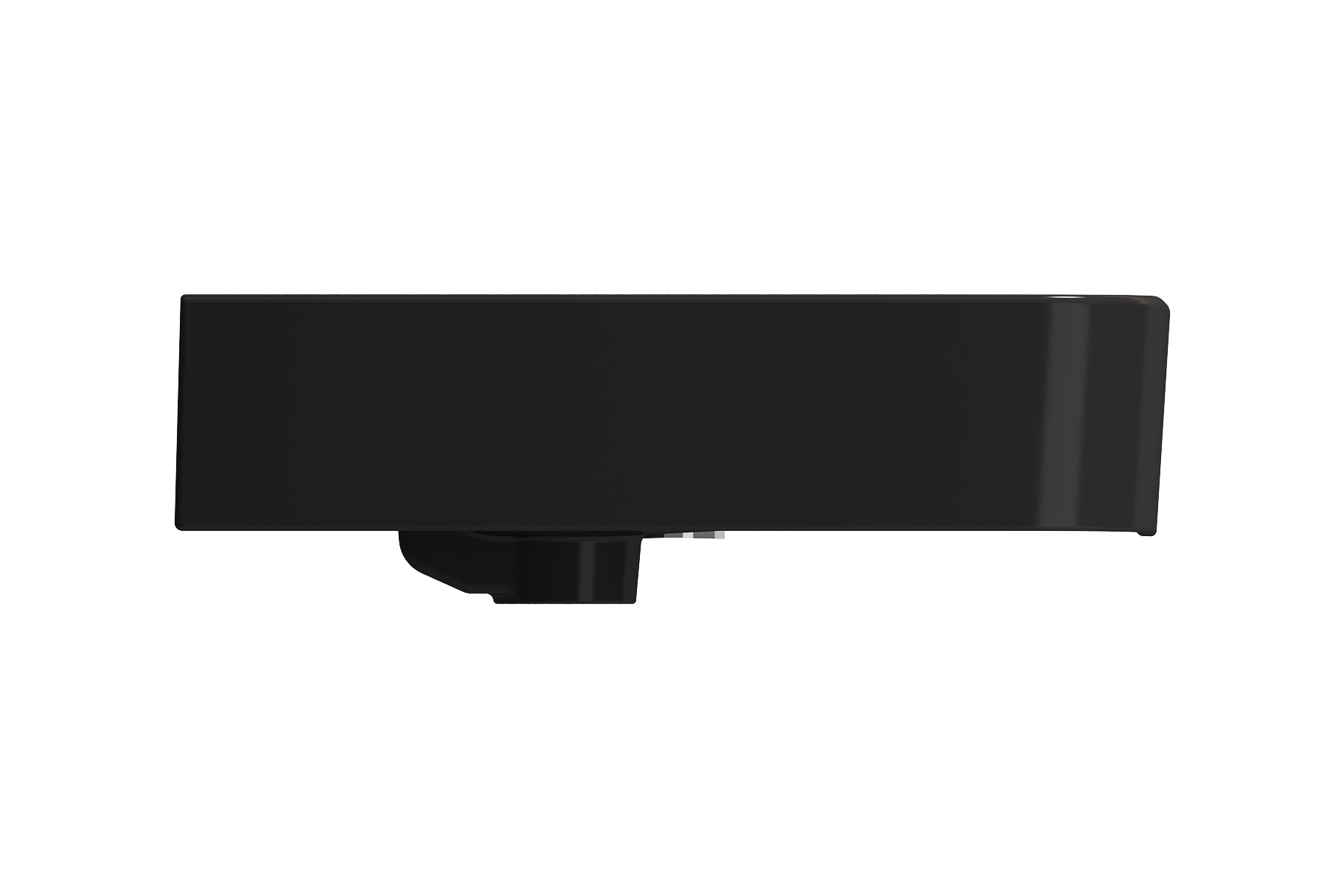 Parma Wall-Mounted Sink Fireclay 33.5 in. 3-Hole with Overflow 1124