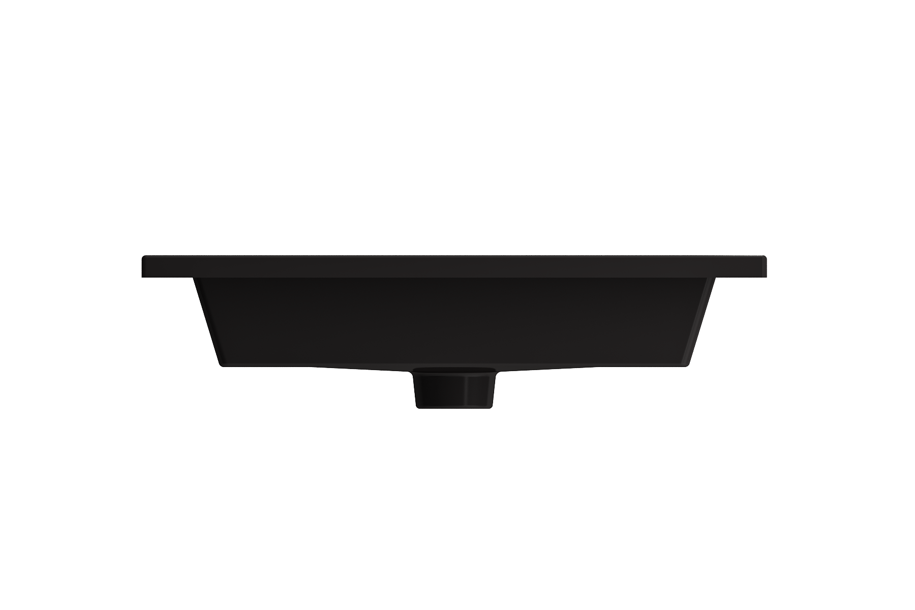 Ravenna Wall-Mounted Sink Fireclay 24.5 in. 3-Hole with Overflow 1161