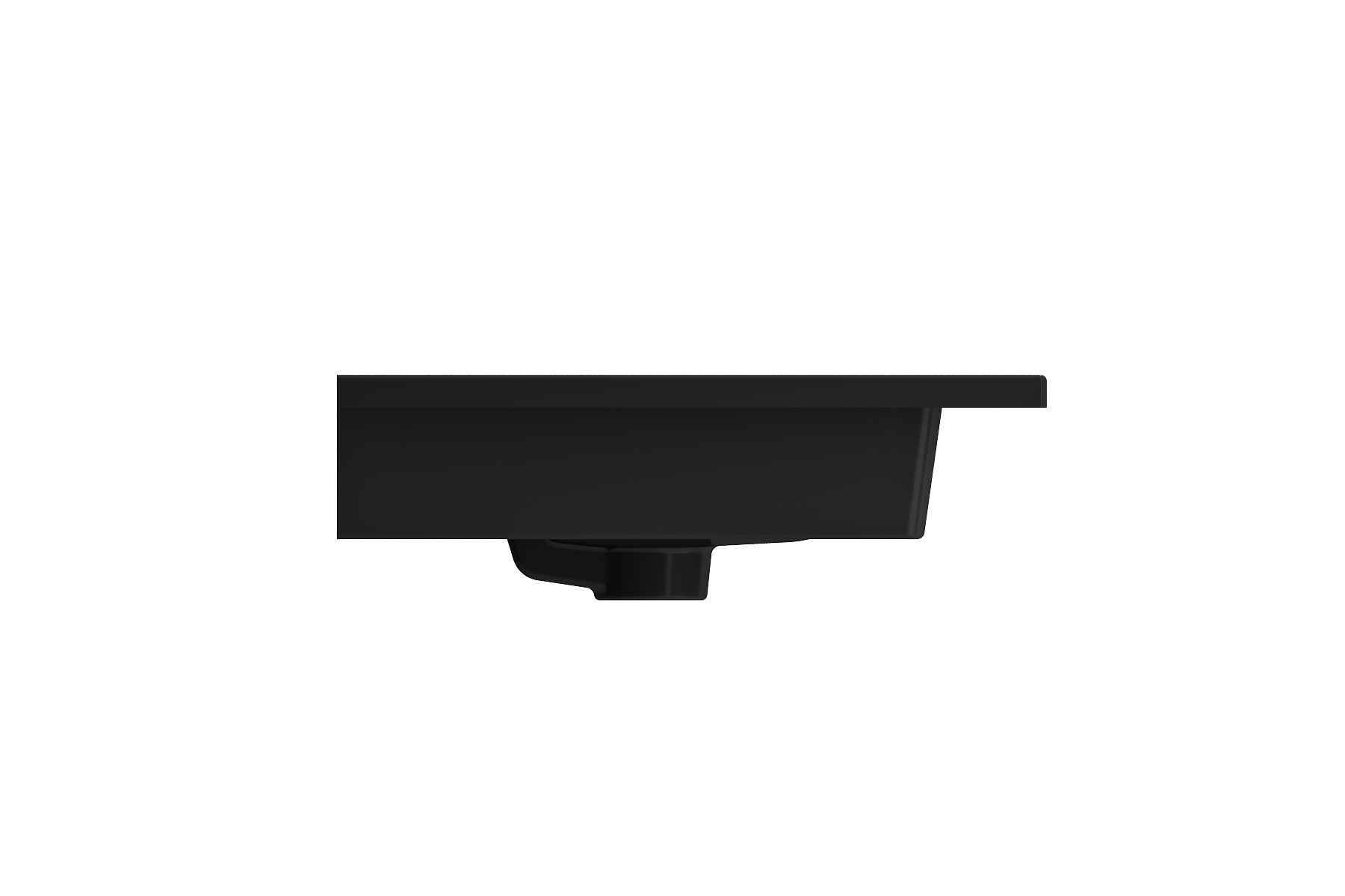 Ravenna Wall-Mounted Sink Fireclay 24.5 in. 3-Hole with Overflow 1161