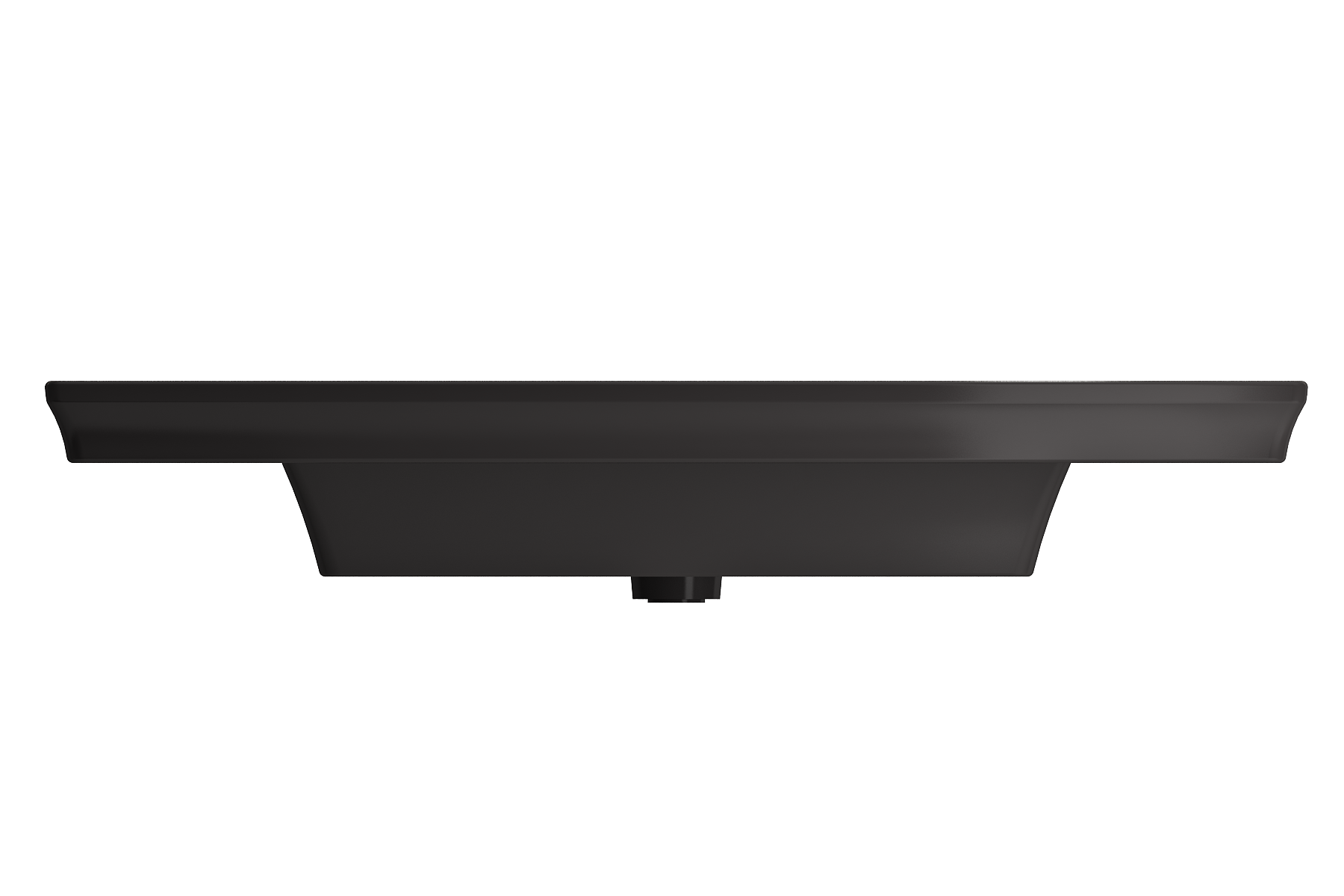 Lavita Wall-Mounted Console Sink Fireclay 40 in. 3-Hole with Overflow 1168