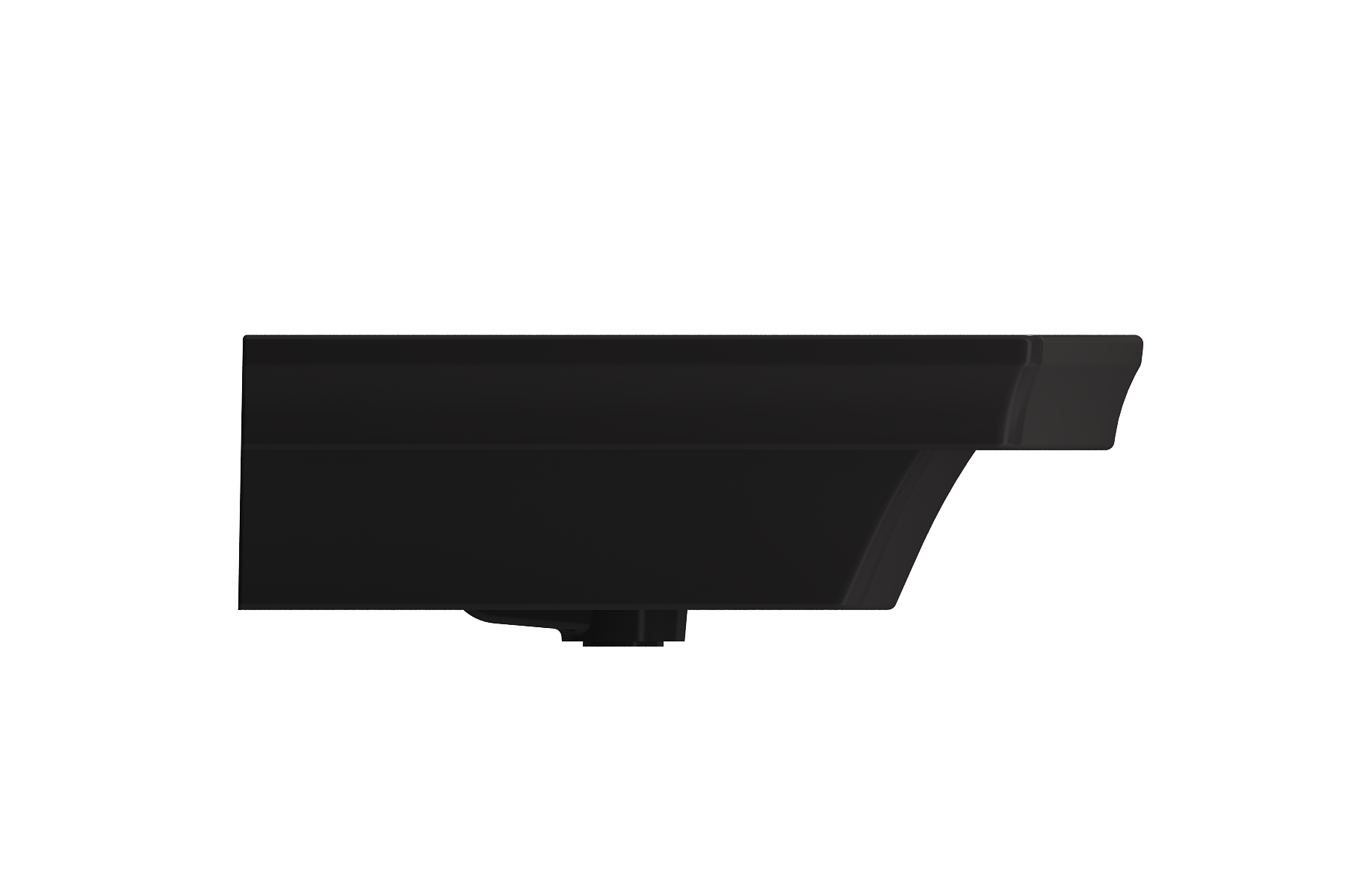 Lavita Wall-Mounted Console Sink Fireclay 40 in. 3-Hole with Overflow 1168