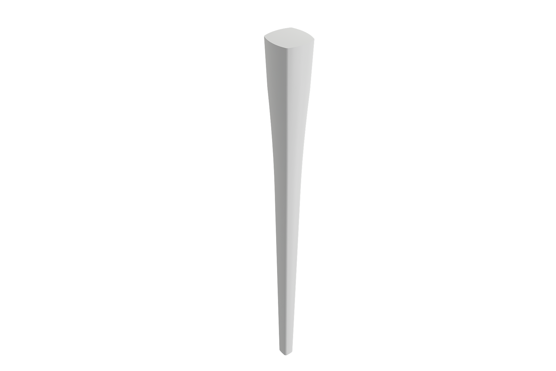 Lavita Console Leg Set Fireclay 31 in. 1169