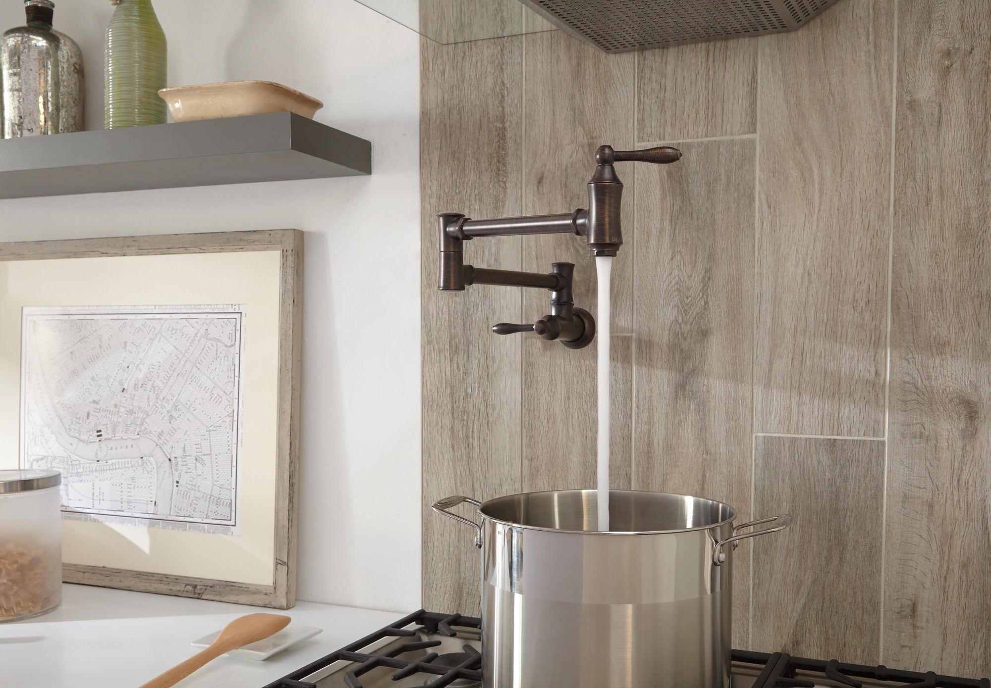 Delta Other Traditional Wall Mount Pot Filler