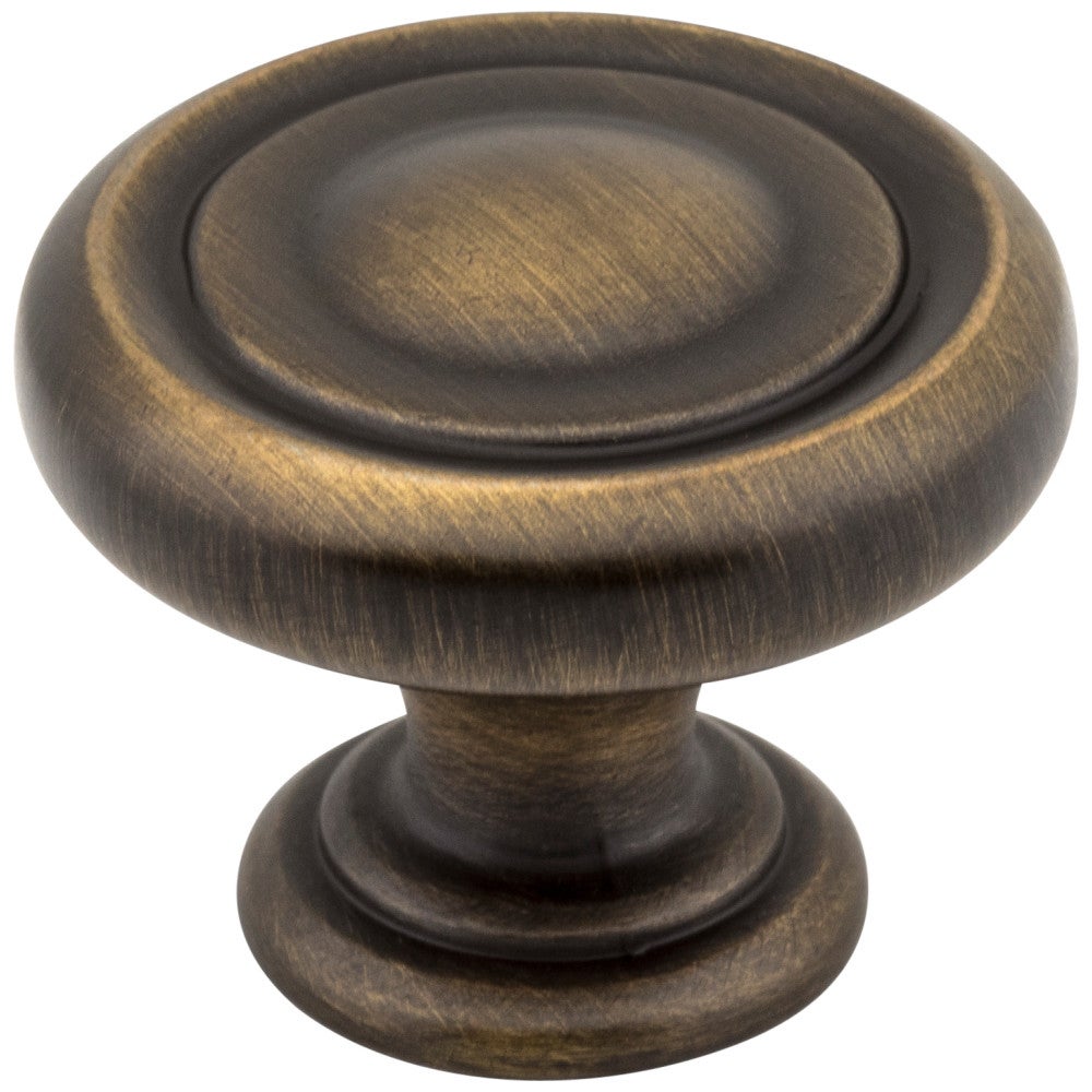 1-1/4" Diameter Satin Nickel Bremen 1 Cabinet Knob