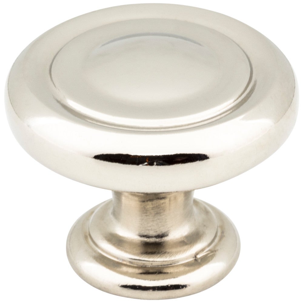 1-1/4" Diameter Satin Nickel Bremen 1 Cabinet Knob