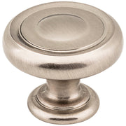 1-1/4" Diameter Satin Nickel Bremen 1 Cabinet Knob