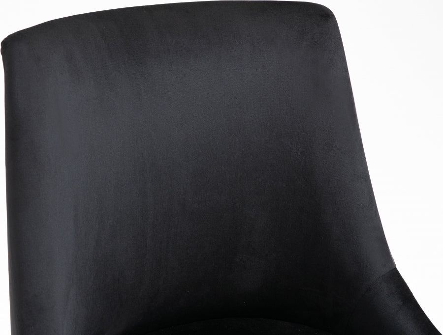 Karina Velvet Upholstered Office Chair