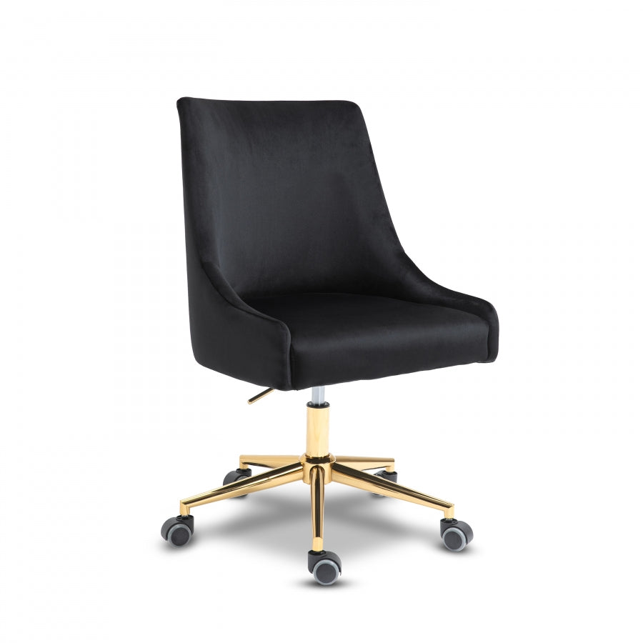 Karina Velvet Upholstered Office Chair