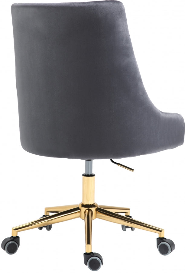 Karina Velvet Upholstered Office Chair