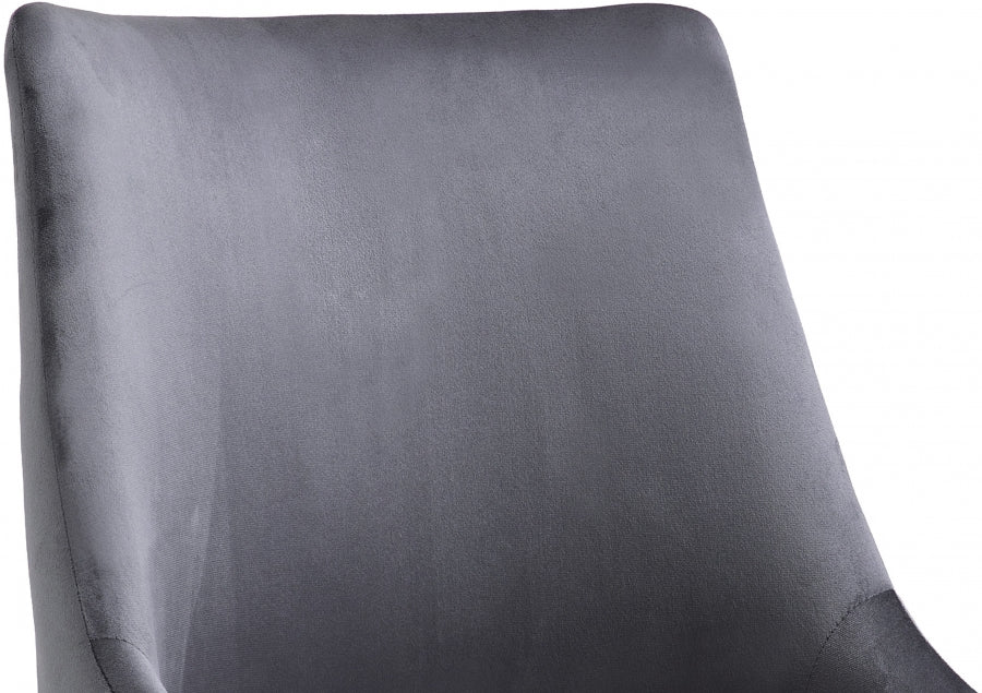 Karina Velvet Upholstered Office Chair