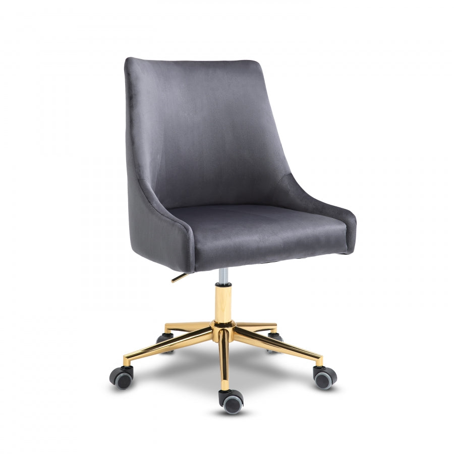 Karina Velvet Upholstered Office Chair