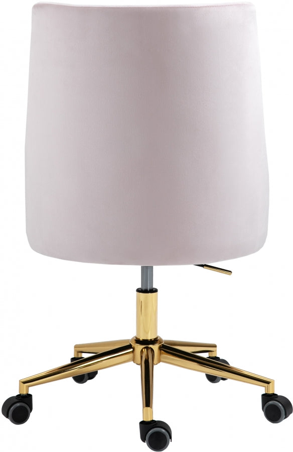 Karina Velvet Upholstered Office Chair