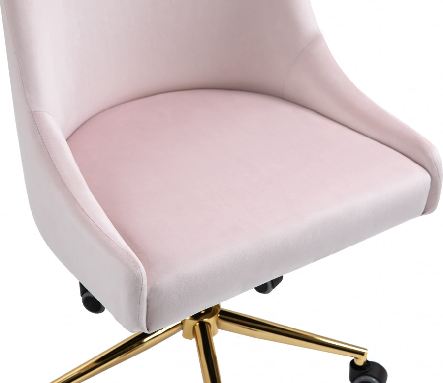 Karina Velvet Upholstered Office Chair