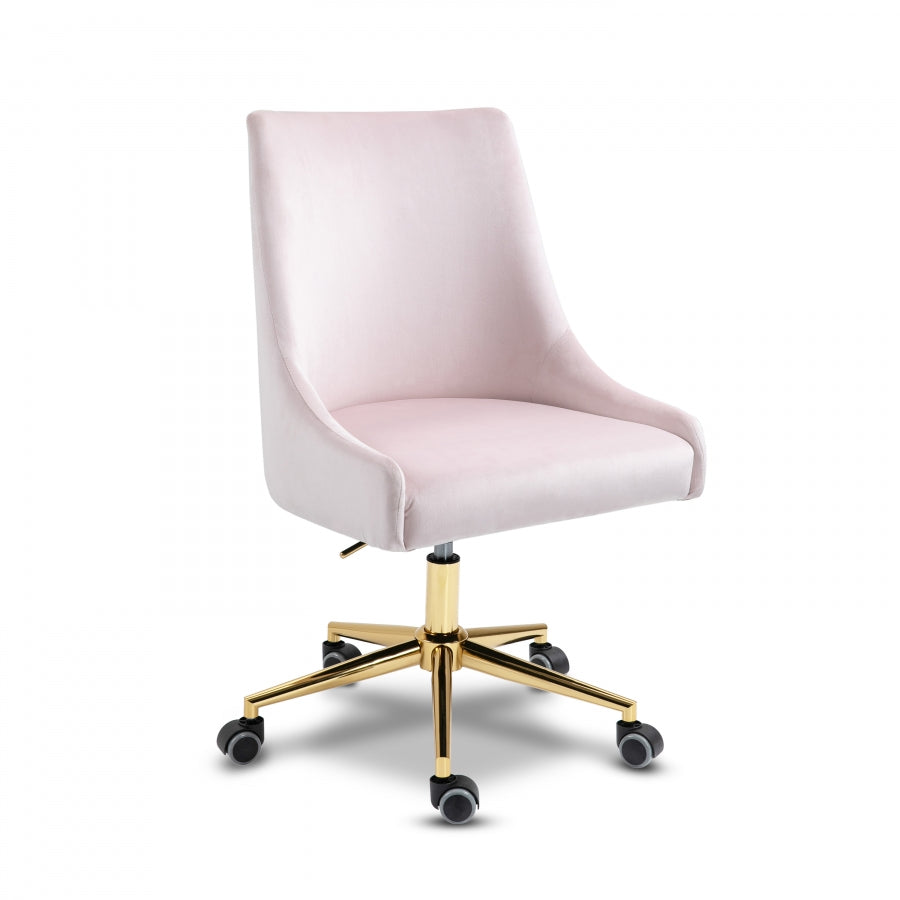 Karina Velvet Upholstered Office Chair
