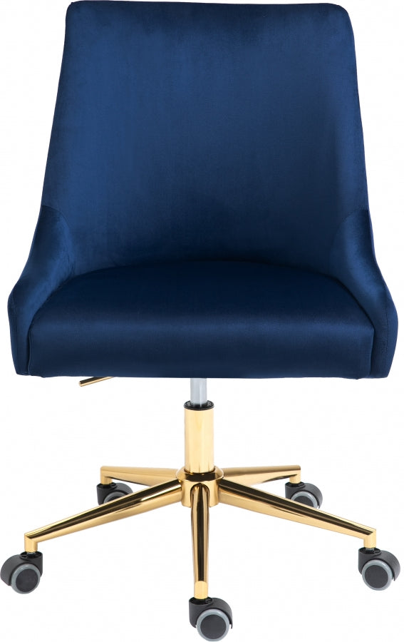 Karina Velvet Upholstered Office Chair