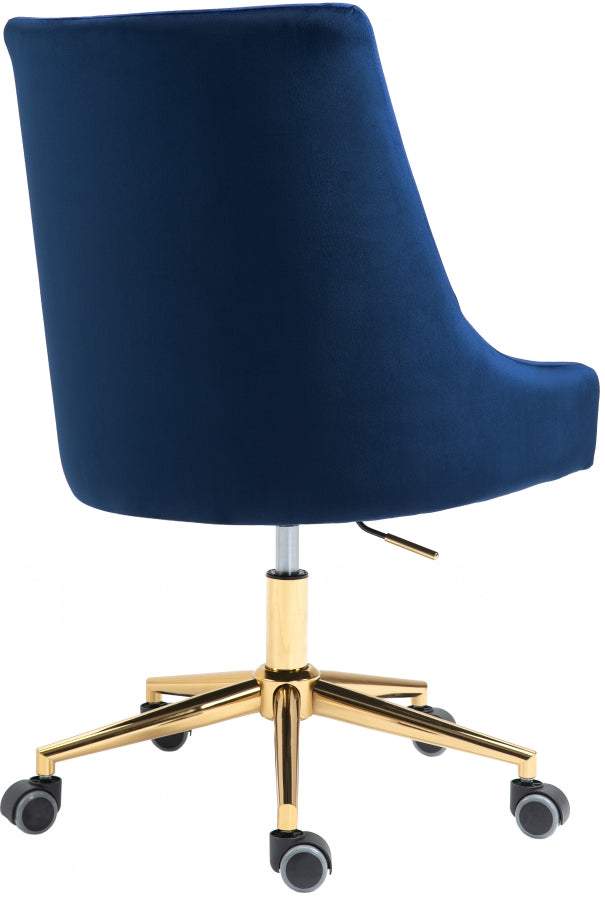 Karina Velvet Upholstered Office Chair