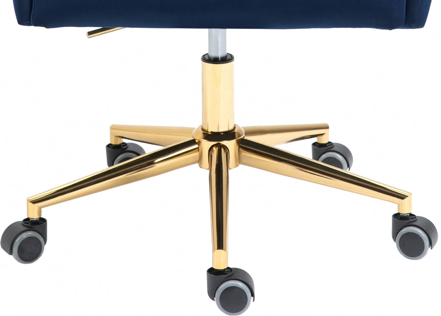 Karina Velvet Upholstered Office Chair