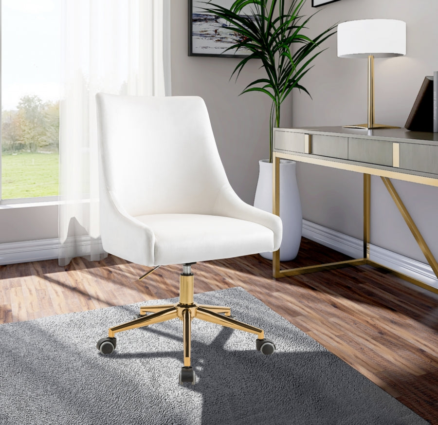 Karina Velvet Upholstered Office Chair