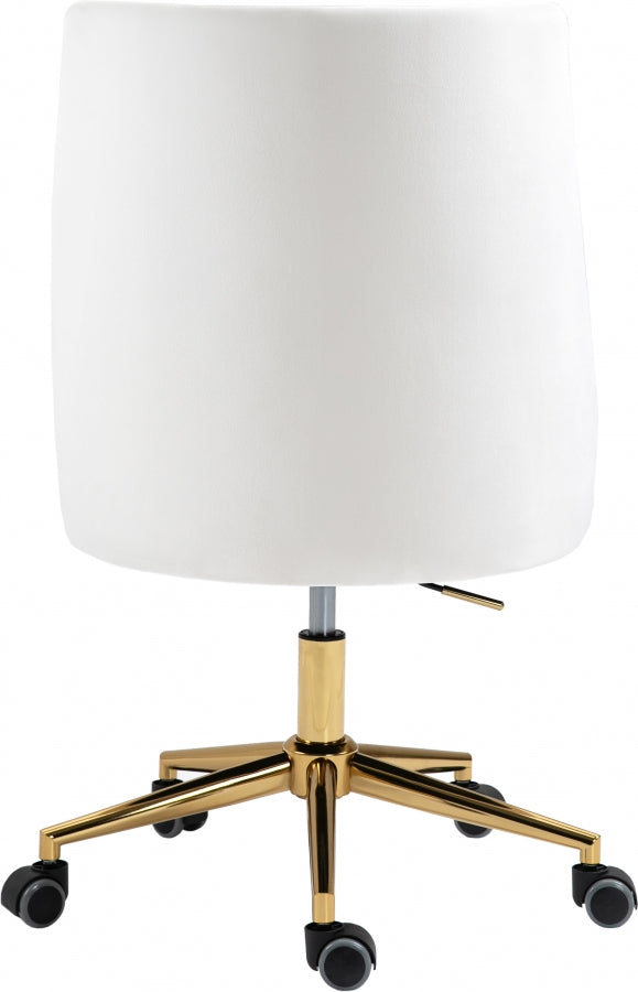 Karina Velvet Upholstered Office Chair