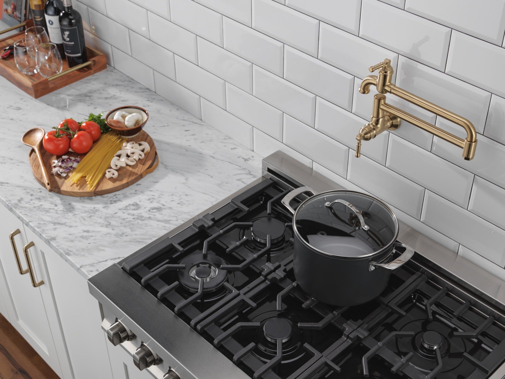 Delta Broderick® Wall Mount Pot Filler