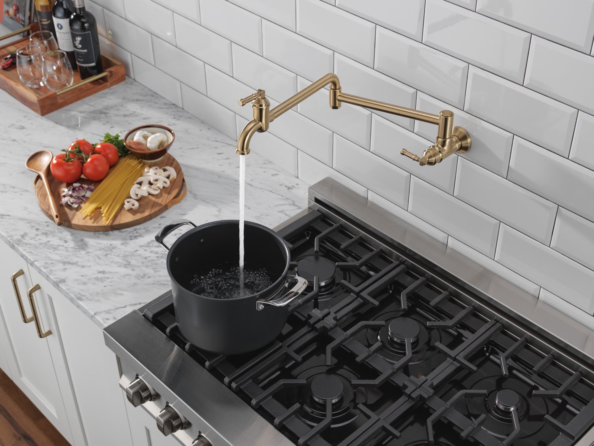 Delta Broderick® Wall Mount Pot Filler