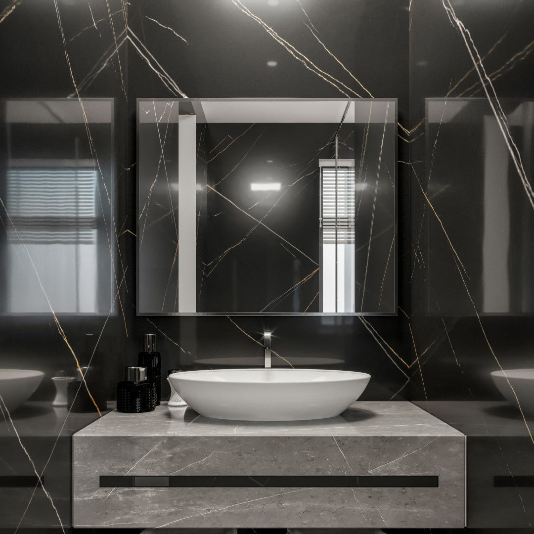 Eviva Sax Metal Framed Mirror