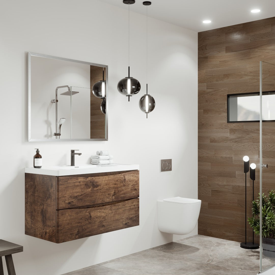 Eviva Sax Metal Framed Mirror