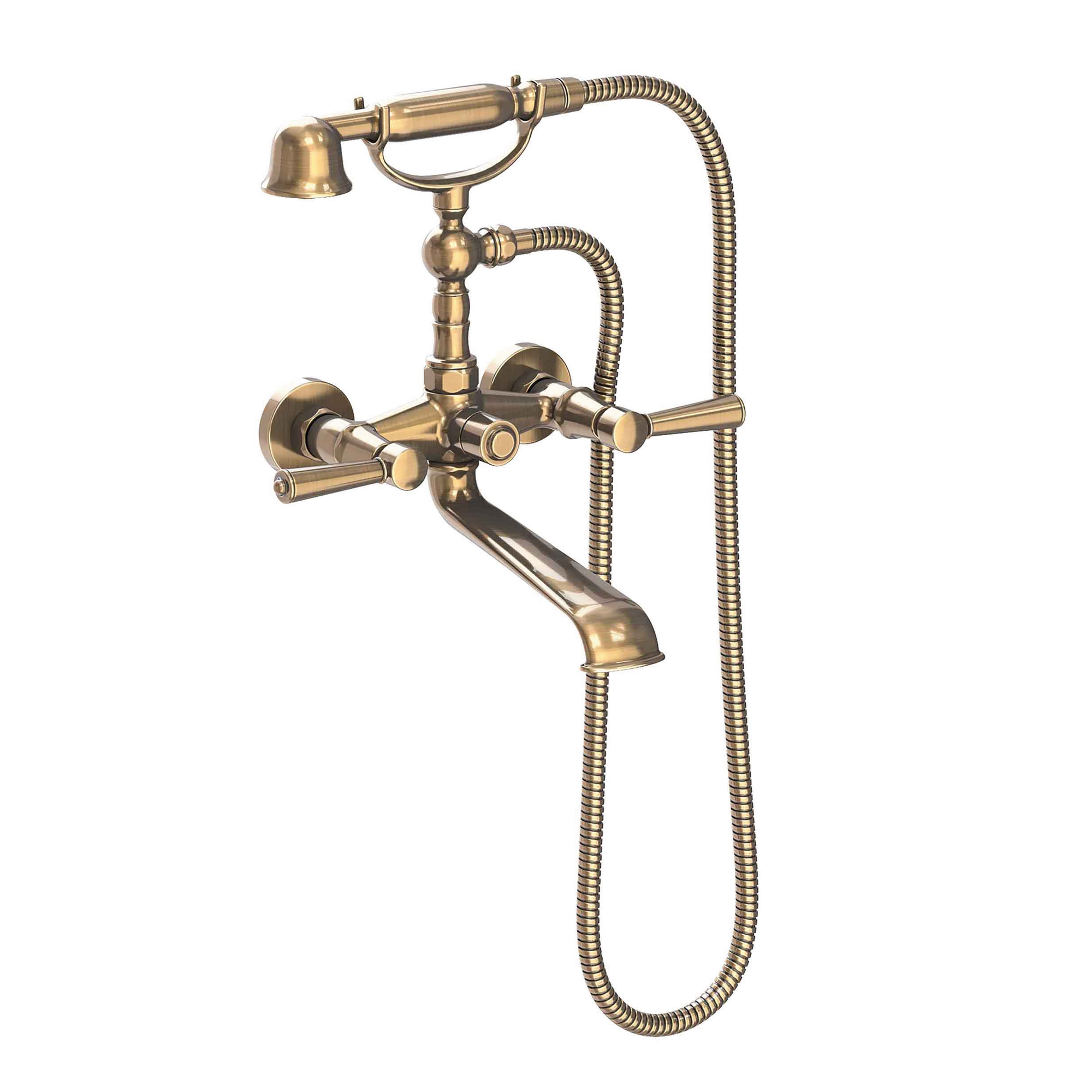 Newport Brass Metropole® Exposed Tub & Hand Shower Set - Wall Mount