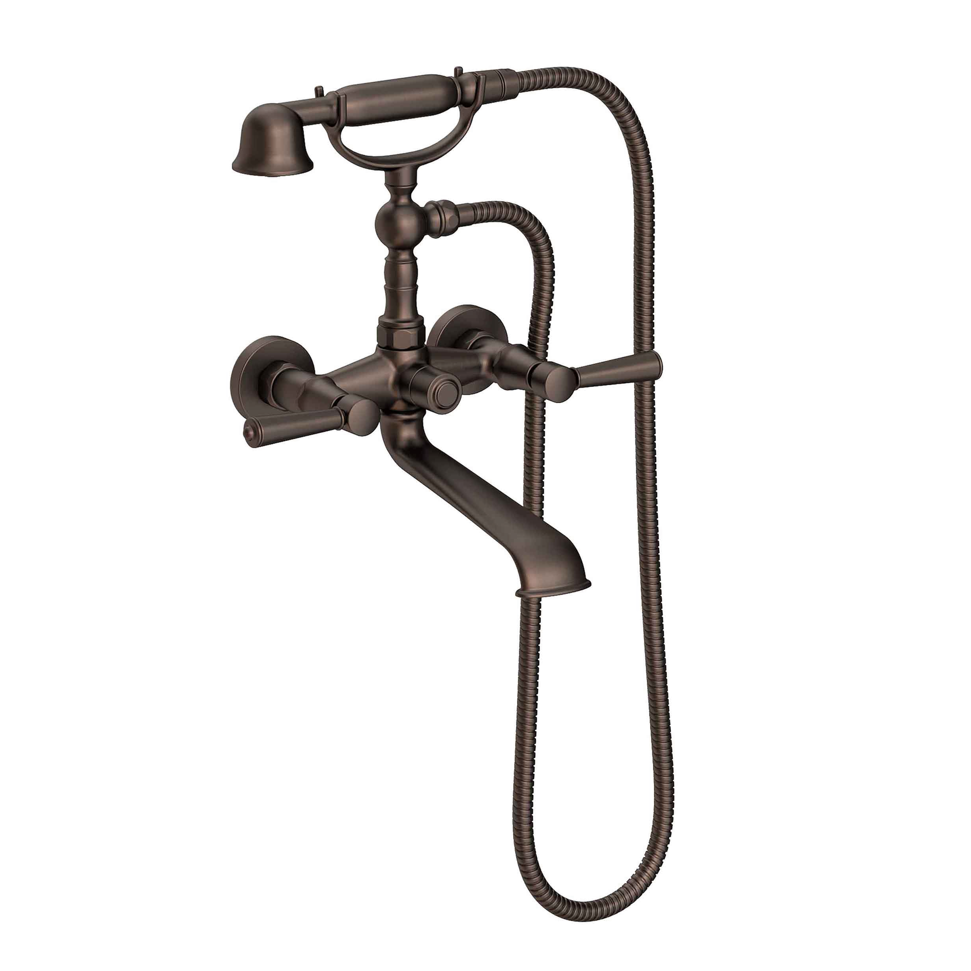 Newport Brass Metropole® Exposed Tub & Hand Shower Set - Wall Mount