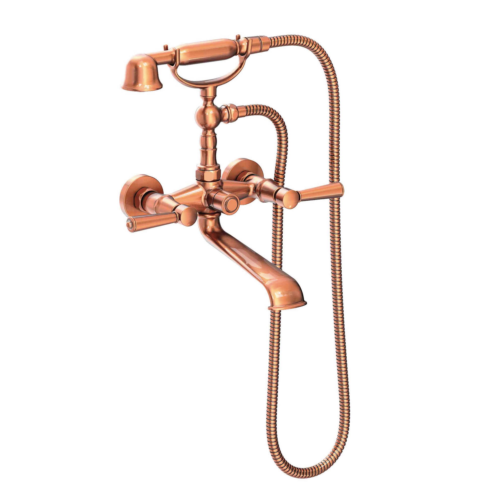 Newport Brass Metropole® Exposed Tub & Hand Shower Set - Wall Mount