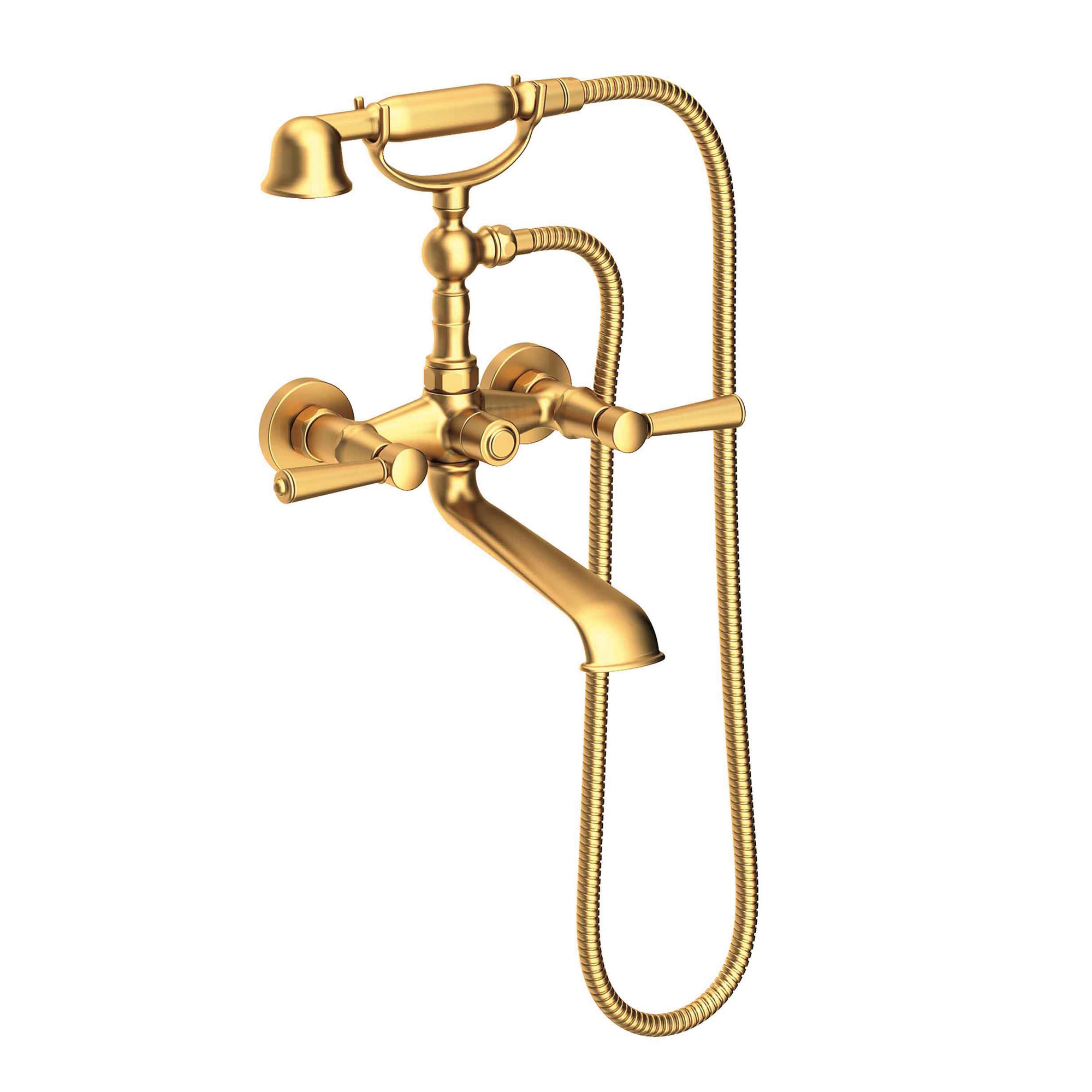 Newport Brass Metropole® Exposed Tub & Hand Shower Set - Wall Mount