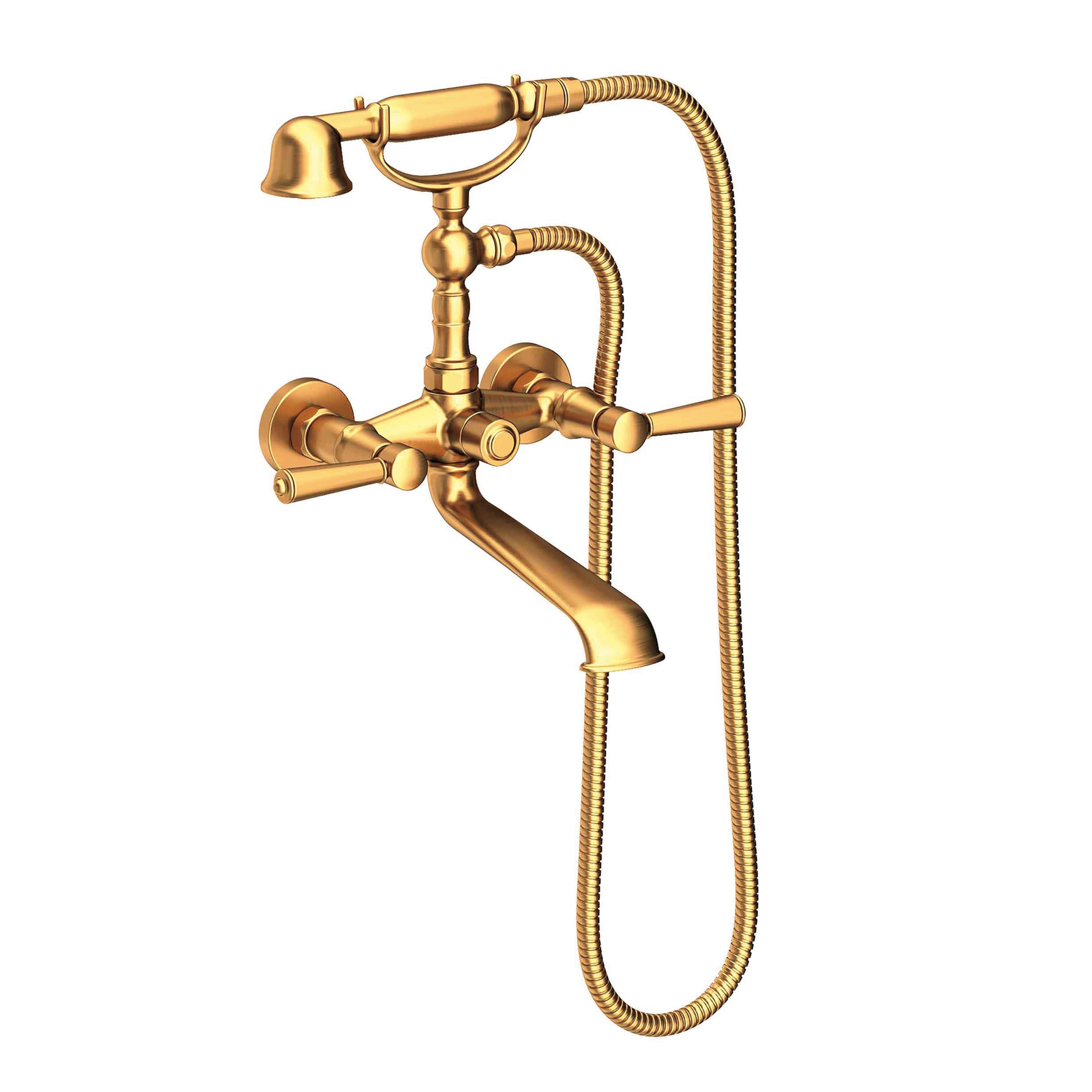 Newport Brass Metropole® Exposed Tub & Hand Shower Set - Wall Mount