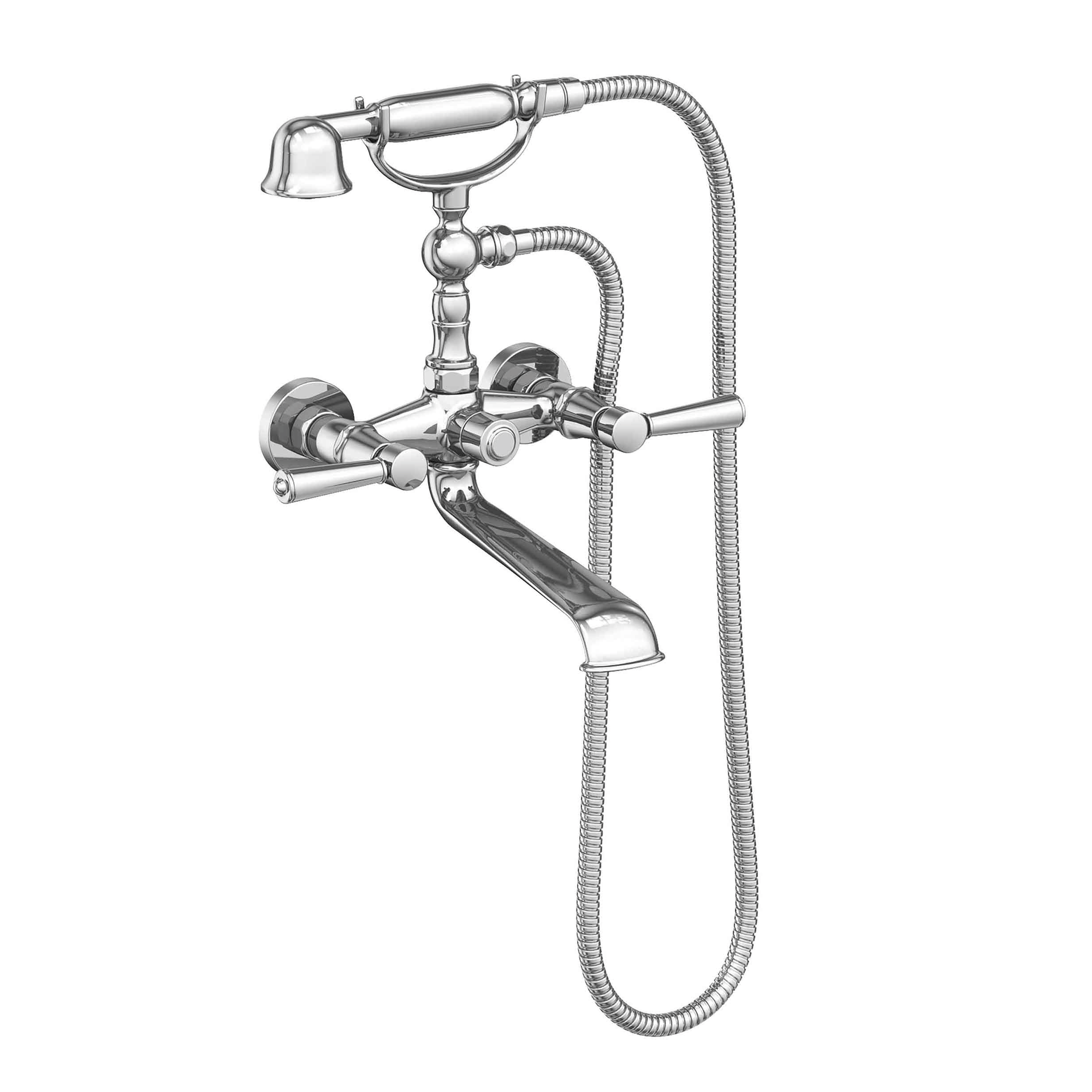Newport Brass Metropole® Exposed Tub & Hand Shower Set - Wall Mount